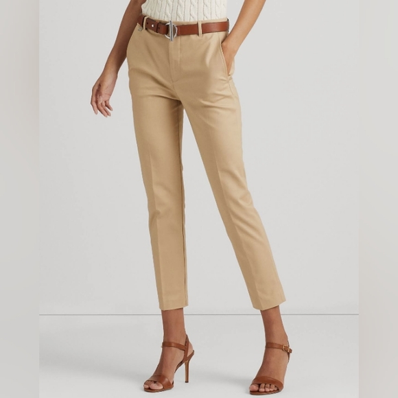 Lauren Ralph Lauren green label women's size 2 khaki pants - Picture 9 of 17